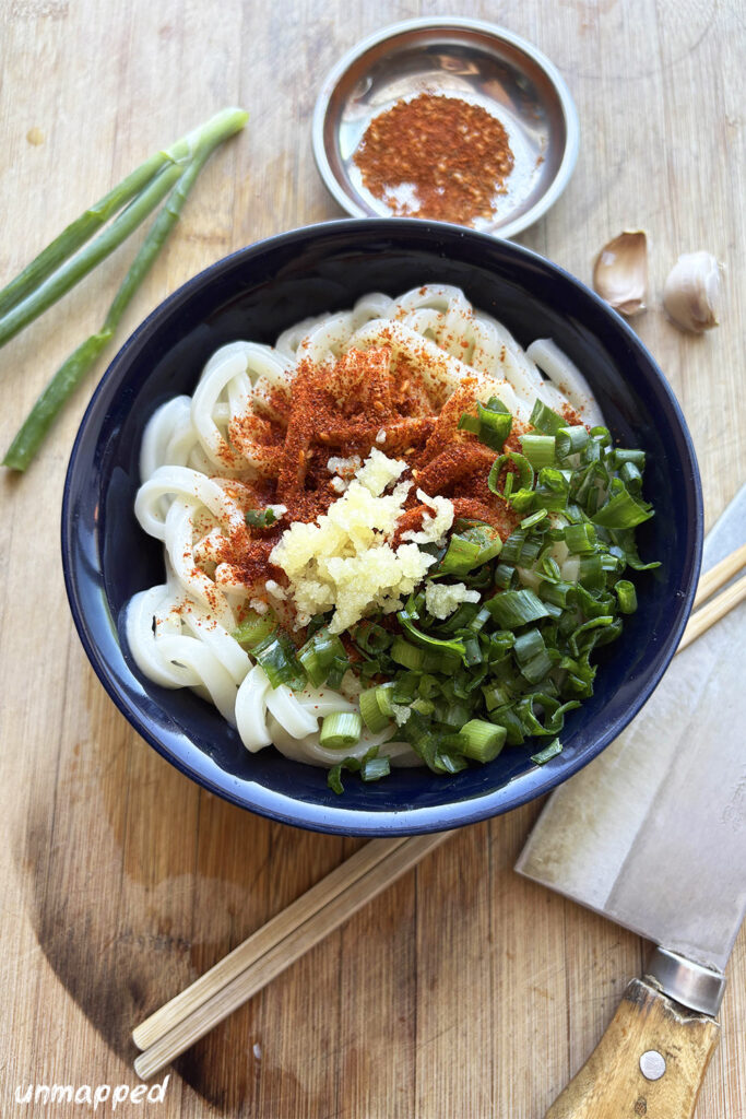 oil spill udon noodles recipe vegan