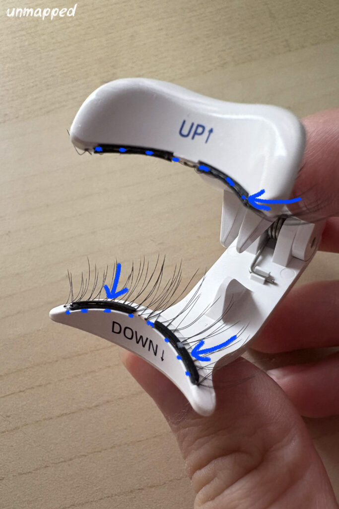 magnetic lash application tips