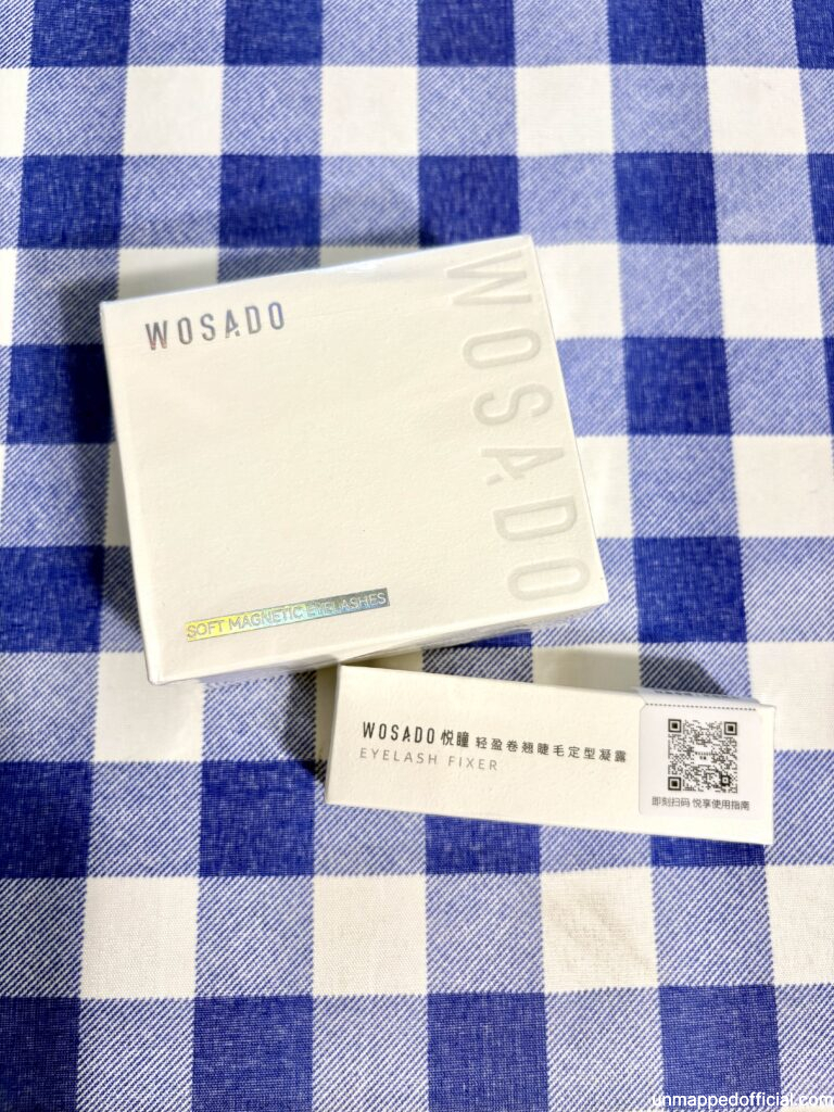 wosado magnetic lashes package unopened with lash fixer