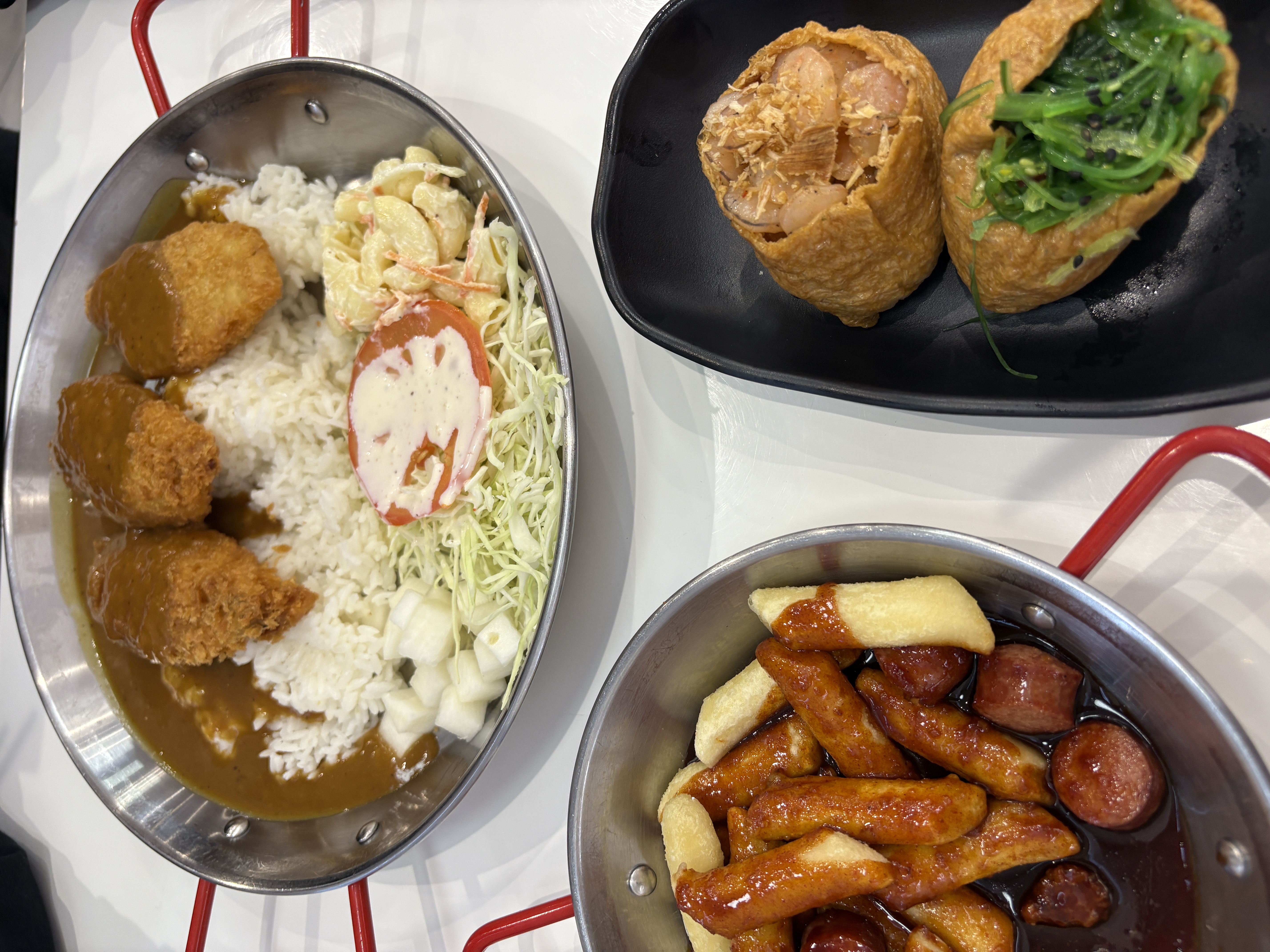 food diary: katsu bar food ttoekbokki, yubu, and japanese curry