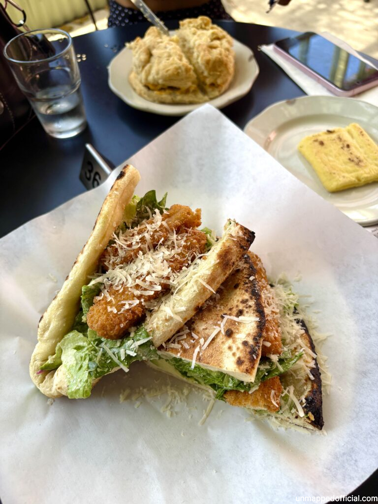 chicken Caesar sandwich from what i kneaded in LA